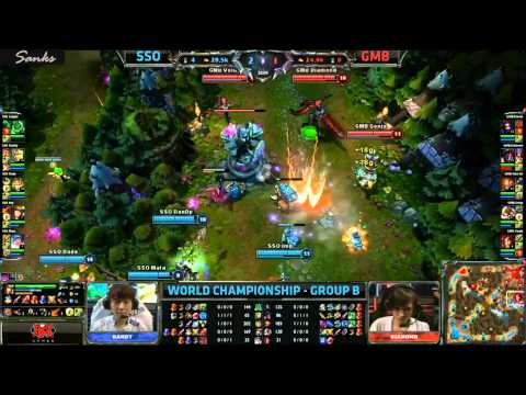 S3总决赛 D4 B组第一场 SSO vs GMB英文版