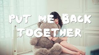 Cheat Codes - Put Me Back Together ft. Kiiara (Lyric Video)