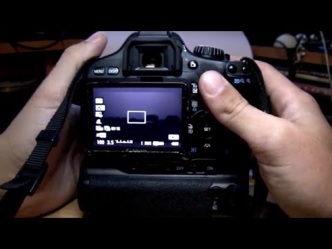 comment prendre des photos avec canon eos 1100d