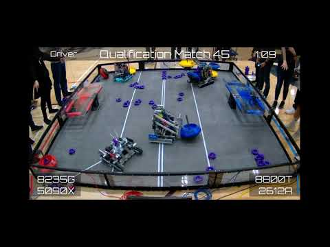 8235G 5090X vs 8800T 2612A | AZ HS State Championship Q45 | VEX Tipping Point