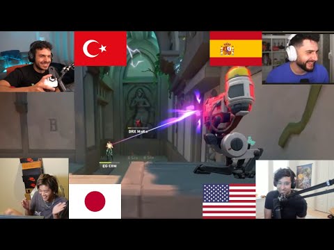 Valorant community reacts to EG C0M turret troll || DRX vs EG // Valorant Championship
