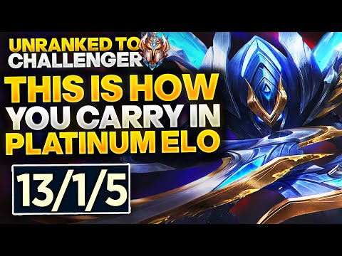 HOW A CHALLENGER KHAZIX CARRIES PLATINUM! | Sybr | League of Legends