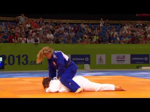EYOF2013 JUDO (G) PASTERNAK (POL) BEATS GERI (ITA)