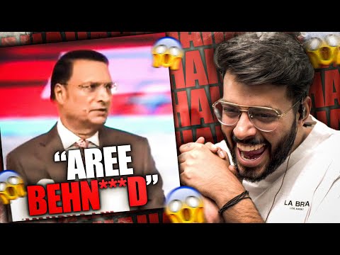 GALI ON LIVE TV!! || RAJAT SHARMA’s CHAD MOMENT || FING’s Reddit ||