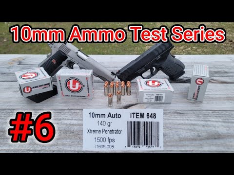 10mm Ammo Testing Series: #6 Underwood Xtreme Penetrator 140gn | 5" AND 3.8" Barrels | Accuracy/Gel