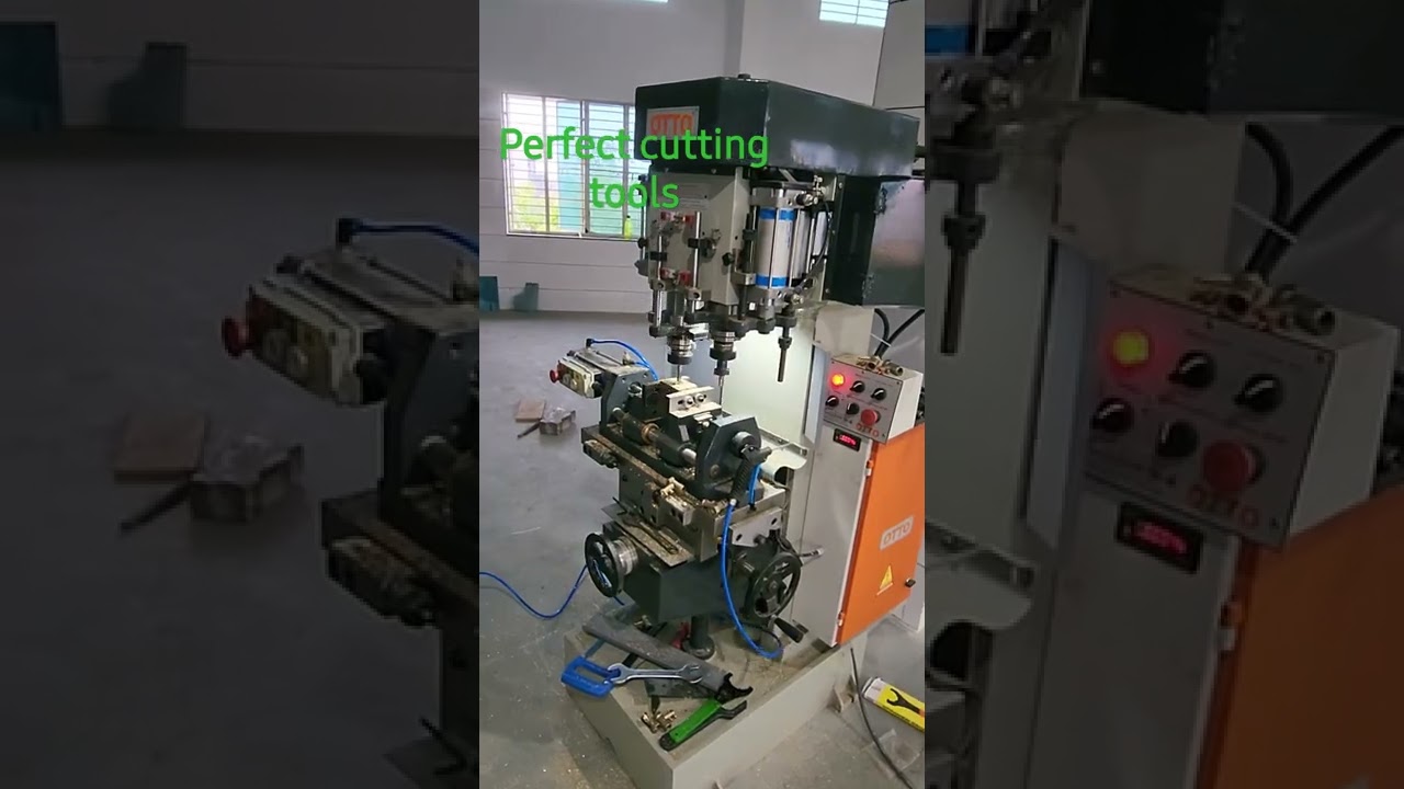 Double Spindle Drill machine With tool      .. Perfect Cutting Tools . mo no. 9727282111