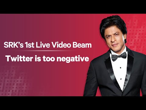 ‘Twitter has become too negative for me’ | #SRKLiveOnFame