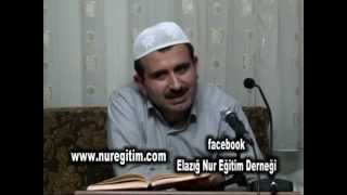 Risale-i Nur Dersi 15. 11. 2012 (Anlatan: Şahin Aslan)