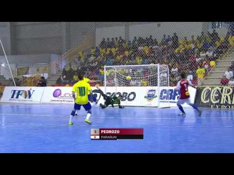 Futsal - BRASIL 6 x 3 Paraguai DESAFIO INTERNACION...