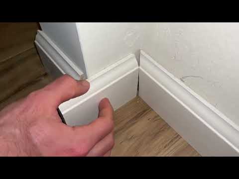 How to Measure and Cut Floor Baseboard Miters