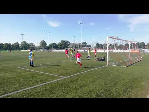 Roosendaal jo14-2 - Rood Wit jo14-1 goal 5