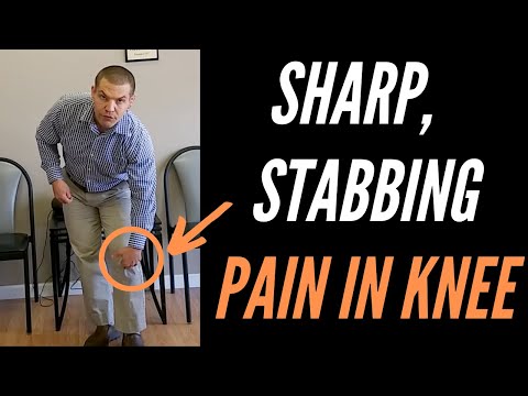 Sharp Stabbing Pain In Knee In Knee That Comes & Goes? Stop Sharp, Stabbing Pain In Front Of Knee