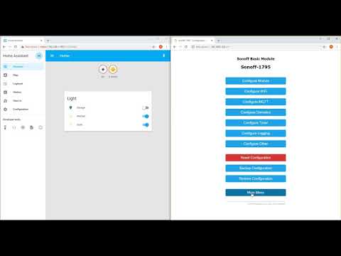 Hassio / Home Assistant: Installing a Sonoff Switch - Emulation and MQTT