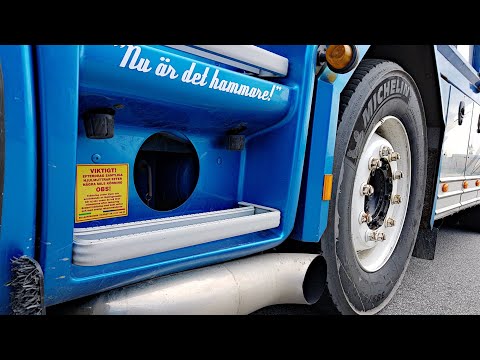 Scania R560 (Sidepipe sound) - Malmö LBC - Malkolm Johnsons Åkeri & Konsult AB - Ex. Aaltonen Åkeri