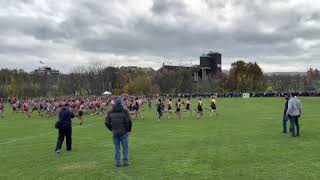 2021 PIAA District 1 AAA XC Championship Boys Start