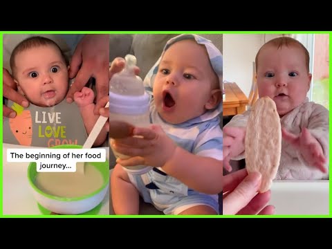 Funny Greedy Babies Want Food Badly - Funny and Cute Baby Videos😆🤣