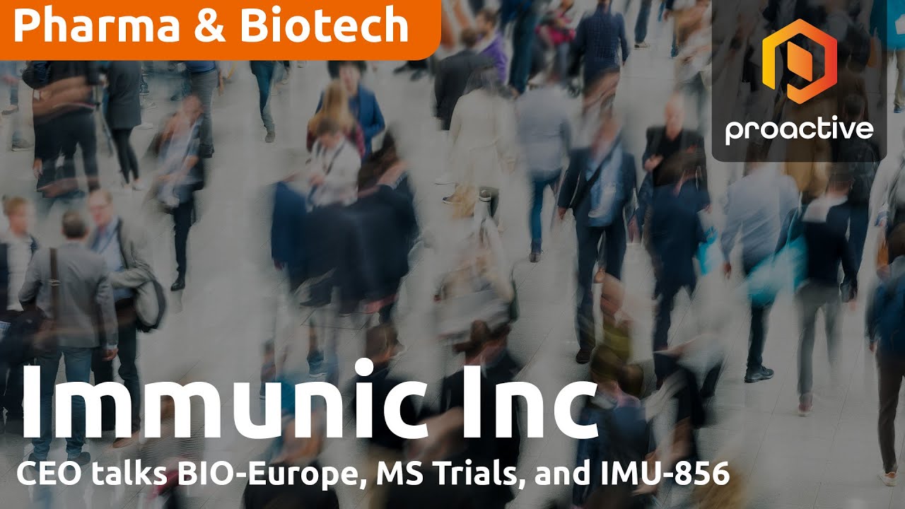 Immunic CEO talks BIO-Europe 2025, MS trials, and IMU-856