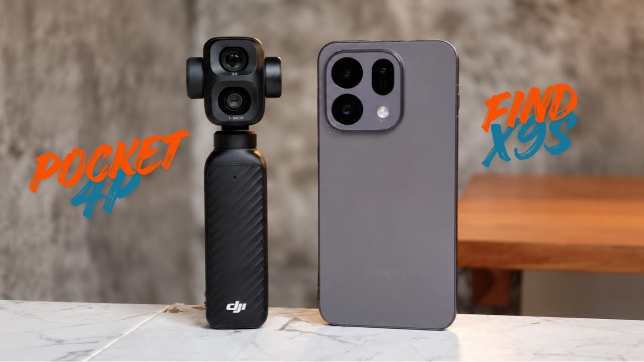DJI Osmo Pocket 4P vs HP Flagship, Siapa yang Lebih Bagus?
