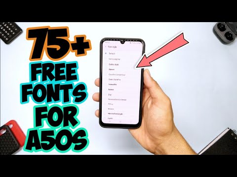 How To Install Any Fonts For FREE In Samsung Galaxy A50s, A70, & Any Samsung One UI Device (NO ROOT)