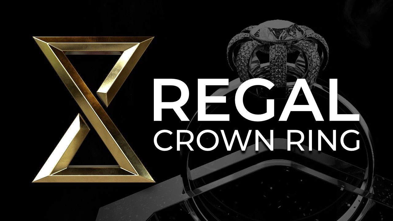 Animowana Prezentacja Produktu - Regal Crown Ring