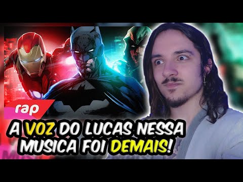 (INSANO) REAGINDO ao Rap do Homem de Ferro, Batman e Arqueiro Verde -SEM PODERES | NERD HITS | REACT