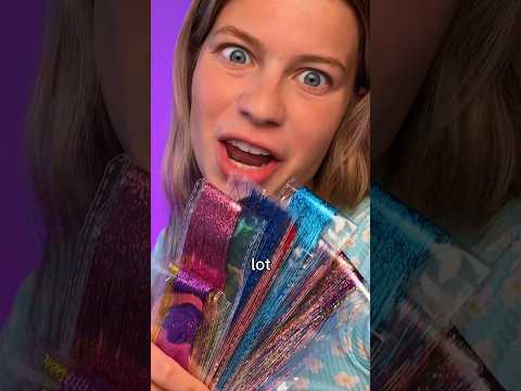 HAIR TINSEL DIY⁉️😱*im replacing ur local hairdresser
