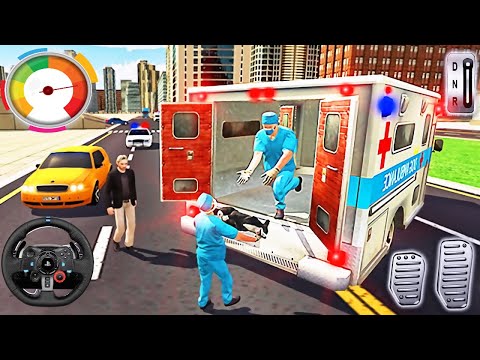 Ambulance 911 Dog Animal Rescue Driver Simulator - Offroad Van Drive - Android Gameplay 1