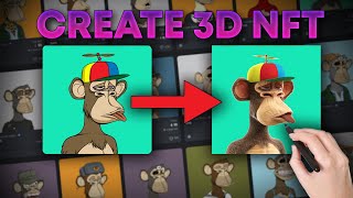 How To Create 3D NFT Art For FREE! (Tutorial)