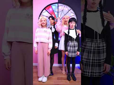 Wednesday VS Enid: Siapa Mommy Terbaik? #shorts