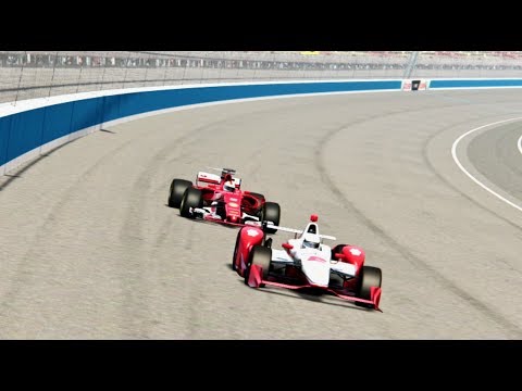 Ferrari F1 2017 vs Indy Car - Oval Track