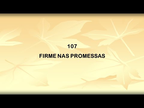 Firme Nas Promessas - Harpa Cristã
