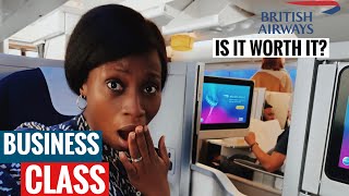 British Airways 747-400 Business Class | Flying to LAGOS International Airport | Sassy Funke