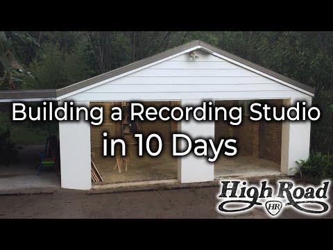 Der Plan – Bau eines Aufnahmestudios in 10 Tagen