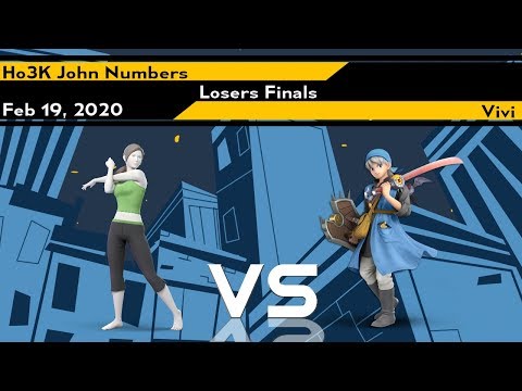 [Smash Ultimate] Xeno201 (L.Finals) - Ho3K John Numbers vs Vivi