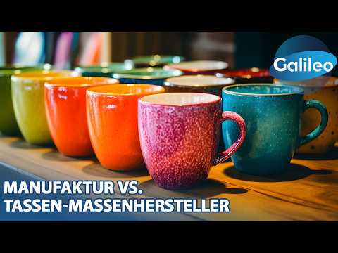 380€ & 9€ Tassen im Vergleich: Vom handgemachten Unikat bis zur Fabrikware