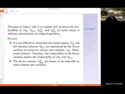 Ilya Tyomkin - Applications of tropical geometry to irreducibility problems in algebraic geometry