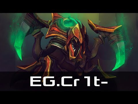 EG.Cr1t- — Nyx Assassin, Mid Lane (Jan 14, 2018) | Dota 2 patch 7.07 gameplay