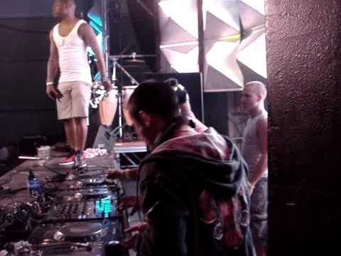 RISHI ROMERO & NIKOLAI DIMITROV PLAYING RISHI'S NEW RELEASE AFRICAN FOREST @ LATIN VILLAGE 2009