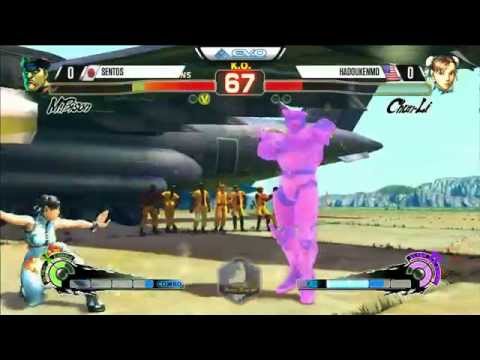 Sentos (Bison) vs HadoukenMD (Chun-Li) - EVO 2015 USF4 Pools - 720p/60fps