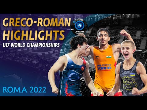 Greco-Roman Highlights from U17 World Championships 2022 #WrestleRome