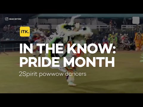 2spirit powwow dancers Sean Snyder and Adrian Stevens