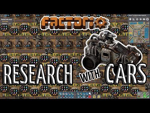 FACTORIO 0.16 | Research with Cars - Episode 38