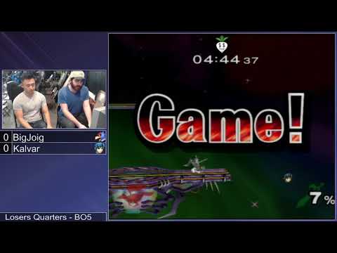 SG 19.3 SSBM - BigJoig (Falco) vs. Kalvar (Marth) - Melee LQF