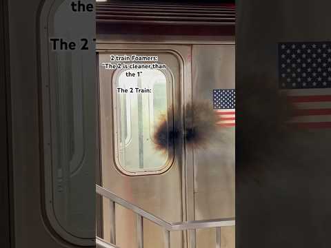All trains in NYC are dirty… period ￼