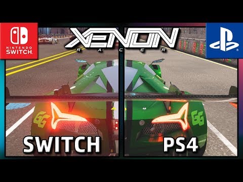 Xenon Racer | Switch VS PS4 | Graphics Comparison & Frame Rate Test