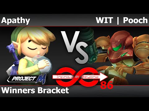 IaB! 86 PM - Apathy (Toon Link) vs WIT | Pooch (Samus, Sheik) - Winners Bracket