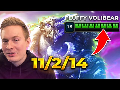MONSTER Voli EUW! Broxah hard carries as Tank Volibear in League of Legends!