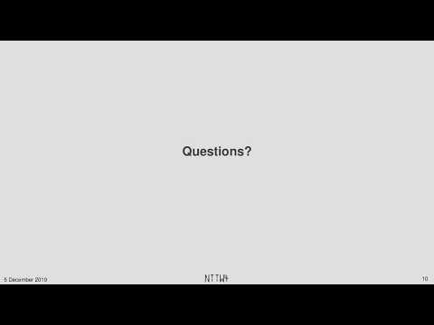 No Time To Wait - S04E13 - Derek Buitenhuis - I Wrote an FFV1 Decoder in Go for Fun