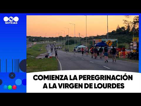 Comienza la peregrinación a la virgen de Lourdes