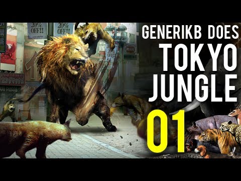 Generikb Does Tokyo Jungle Ep 1 - "LOLWTFPOMERANIANATTACK!!!"
